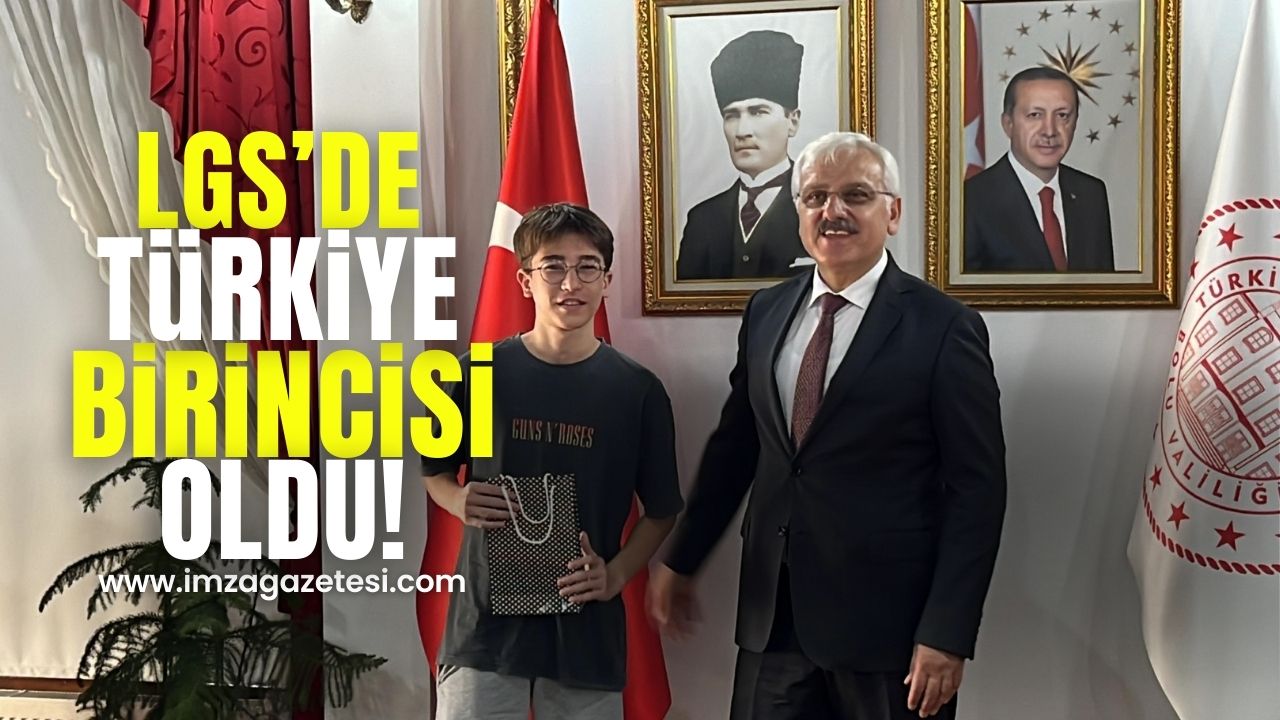 LGS de Türkiye birincisi oldu İmza Gazetesi Zonguldak Haber