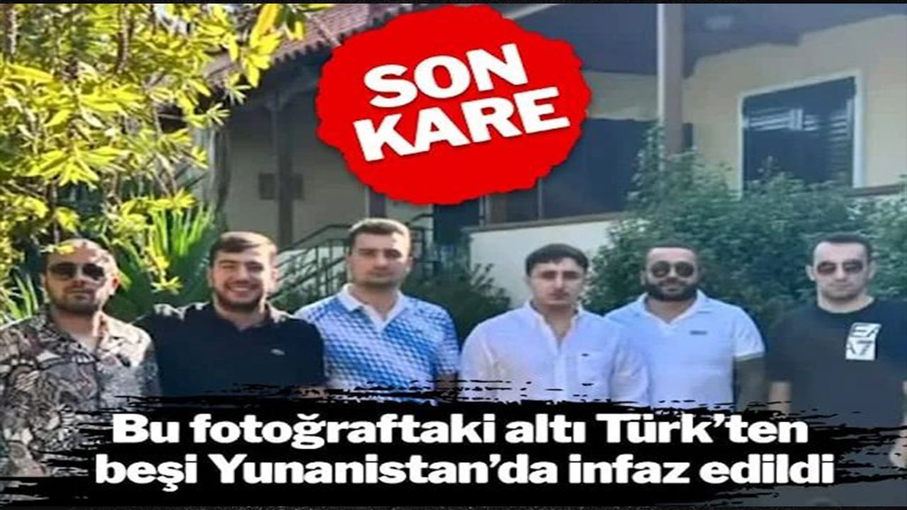 Yunanistan’da öldürülen Türklerin son fotoğrafı ortaya çıktı!..