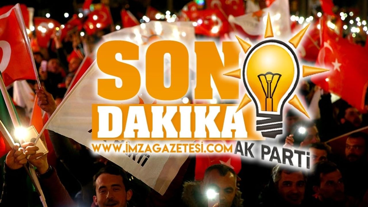 AK Parti’de geri sayım başladı! O tarihte belediye başkan adayı açıklanacak