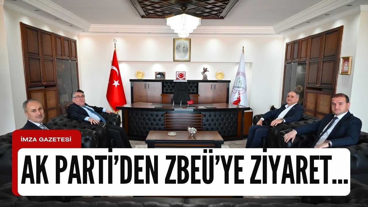 AK Parti Milletvekili Bozkurt’tan Rektör Özölçer’i ziyaret etti...