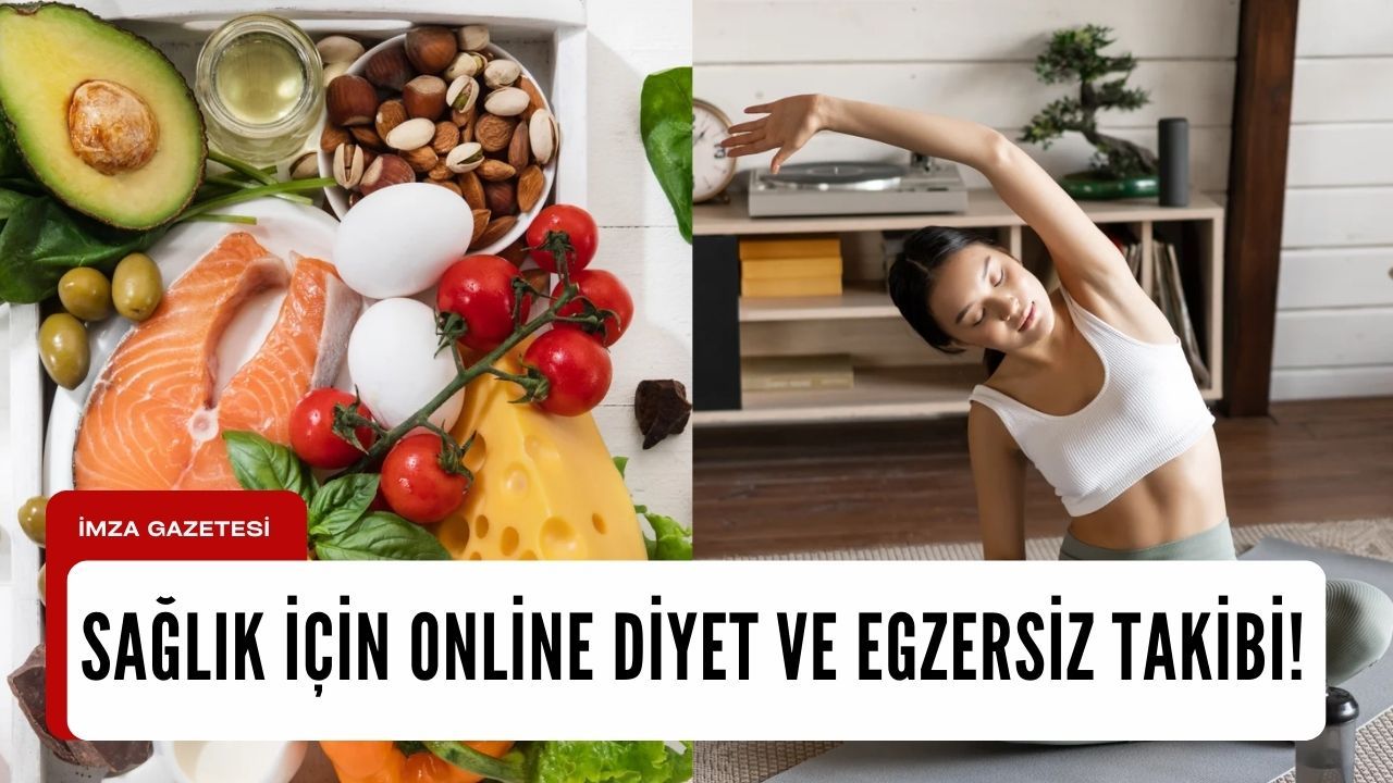 Online diyet ve egzersiz takibi, birçok avantaj sunuyor...