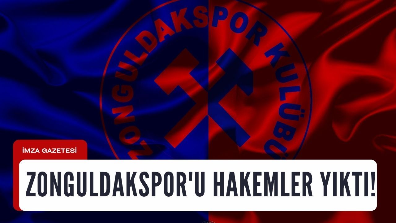 Zonguldakspor'u hakemler yıktı! 2-1...