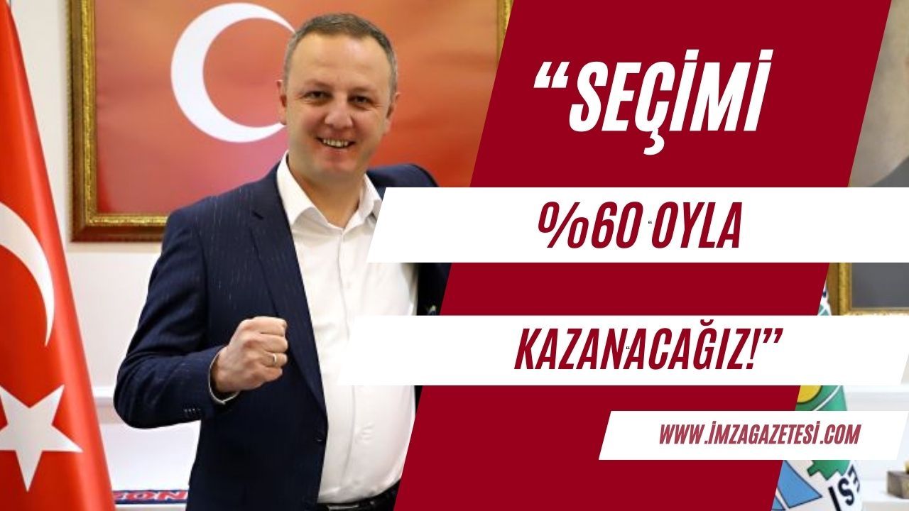 Başkan Ömer Selim Alan “Seçimi yüzde 60 oyla kazanacağız!”