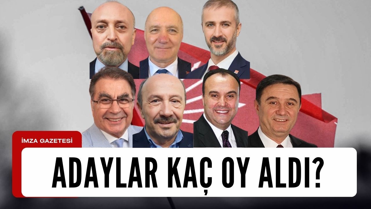 CHP Belediye Başkan aday adayları ön seçimde kaç oy aldı?