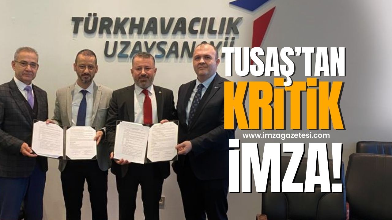 KBÜ ve Türk Havacılık Devi TUSAŞ, Öğrencilere Yönelik İş Birliği Protokolü İmzaladı
