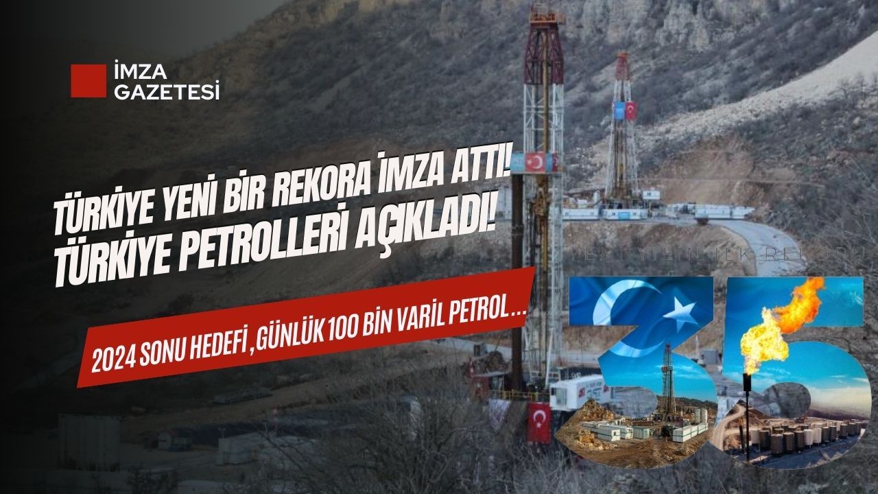 Türkiye yeni bir rekor kırdı! Zonguldak, Bartın, Kastamonu'da da tesisi bulunan TPAO açıkladı!