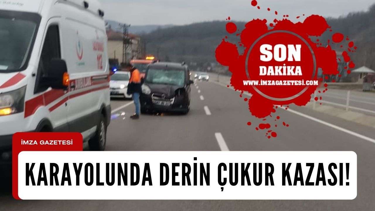 Zonguldak-Ankara karayolunda korkutan kaza!