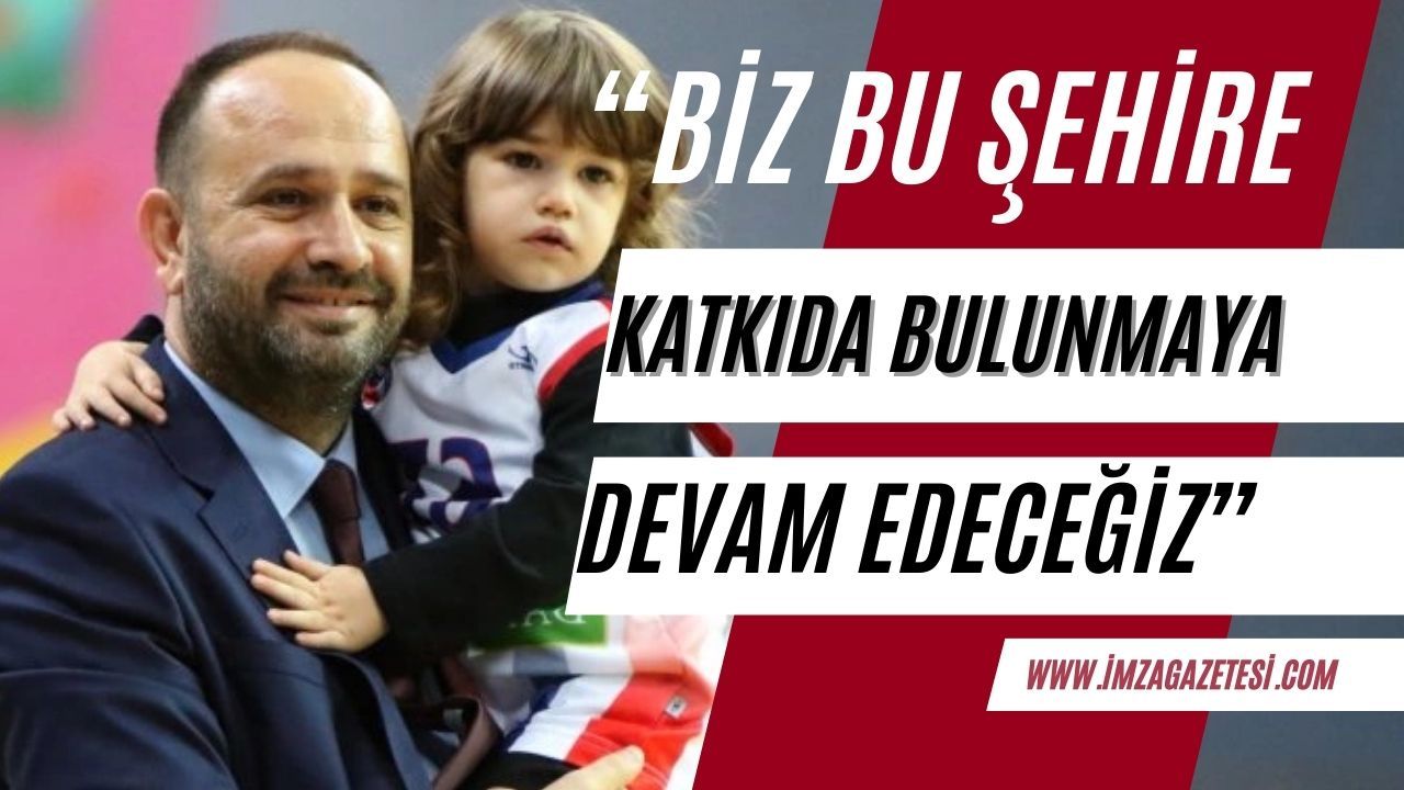 Zonguldak’ta Basketbol Şampiyonası düzenleneceğini açıklayan Kanat Tan, mutluluğunu böyle dile getirdi