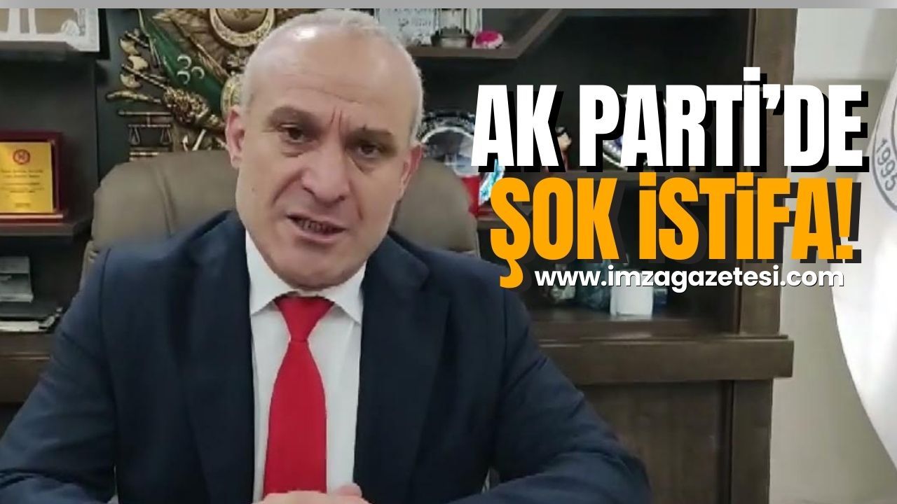 AK Parti'de şok istifa! Burhan Sezgin resmen istifa etti...