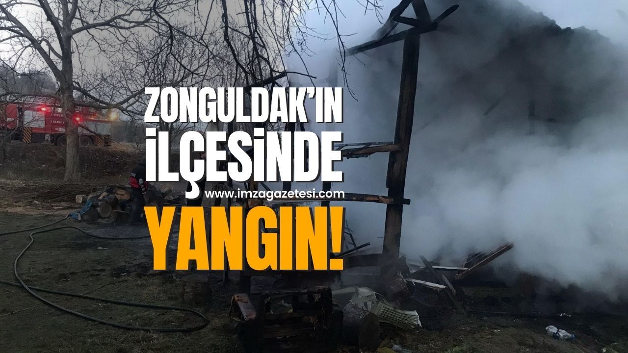Zonguldak'ın ilçesinde yangın! Kullanılamaz hale geldi!
