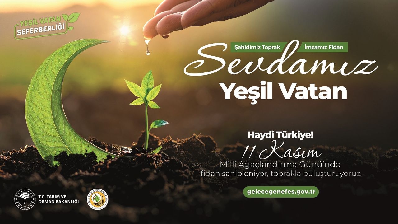 Gelecek İçin Nefes Olun: 11 Kasım’da Fidanlar Toprakla Buluşacak