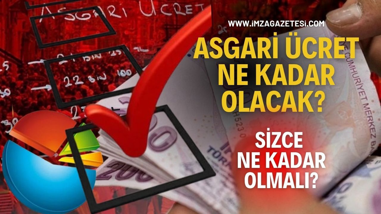 Asgari ücret ne kadar olacak? Sizce asgari ücret ne kadar olmalı?