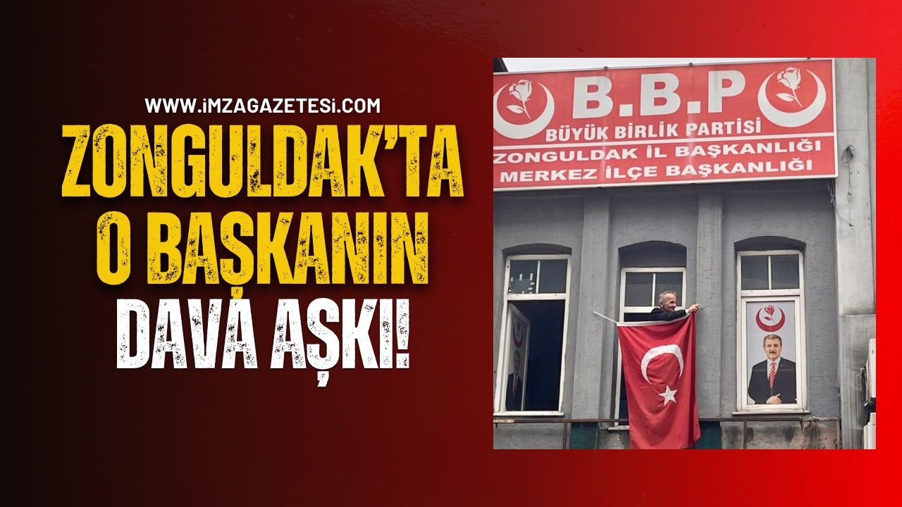Zonguldak’taki O Başkanın Dava Aşkı!