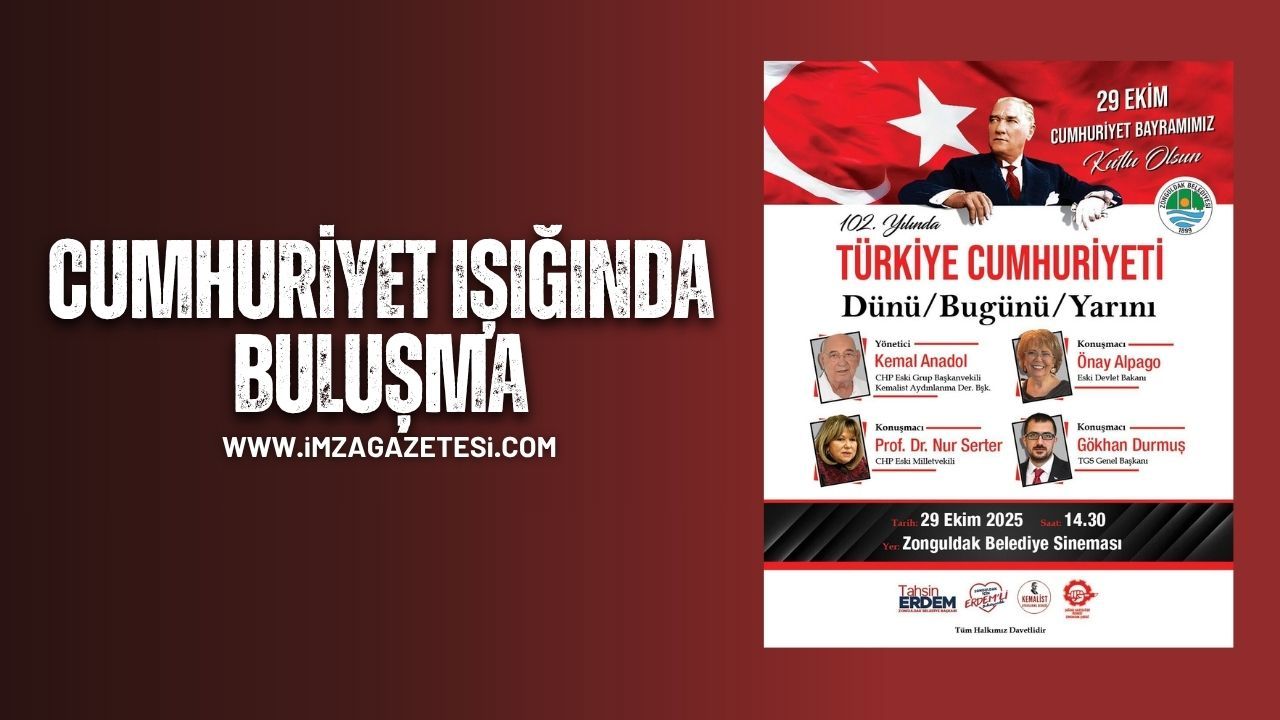 Cumhuriyetin Işığında Buluşma: Zonguldak’ta Anlamlı Söyleşi...