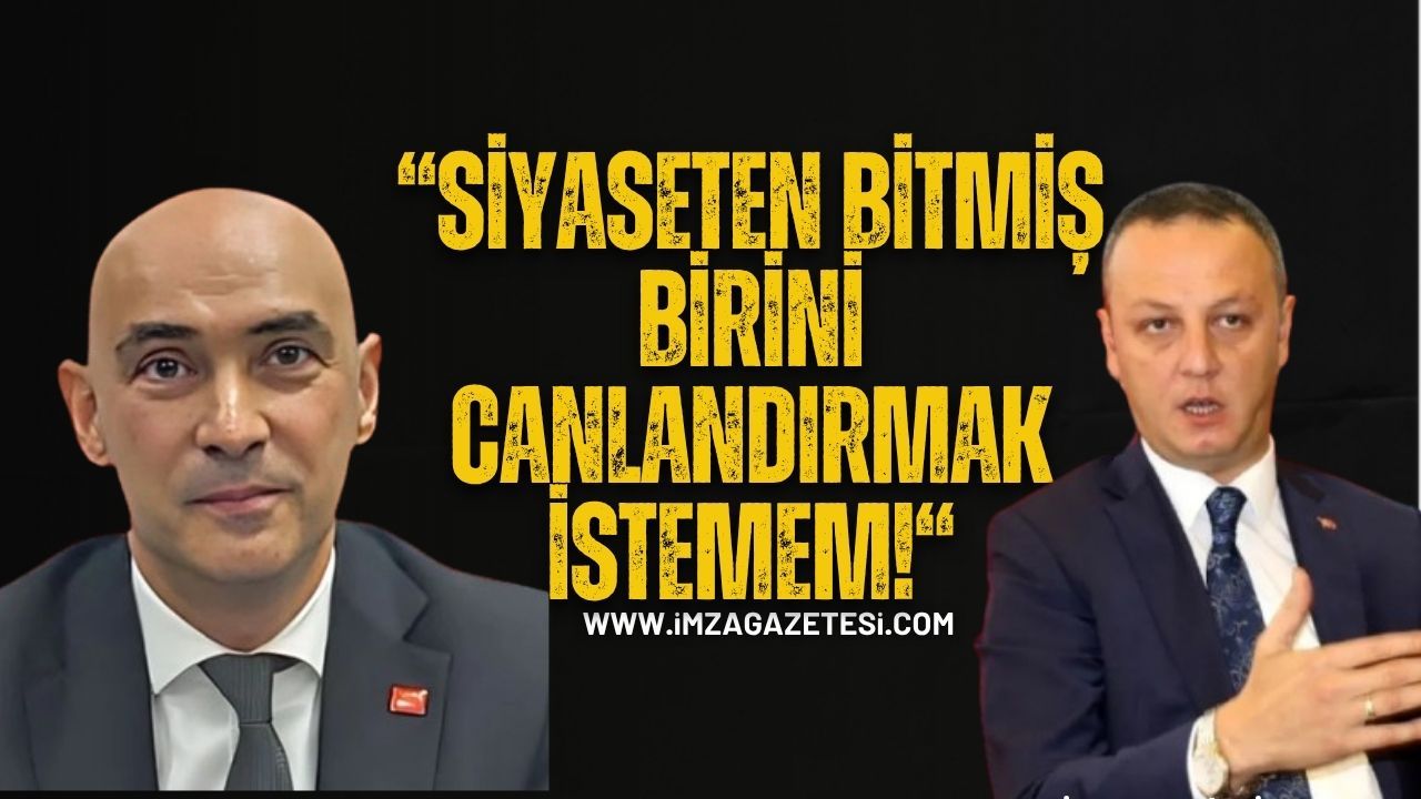 CHP’li Devrim Dural’dan Alan’a sert cevap! "Siyaseten bitmiş birini canlandırmak istemem!"