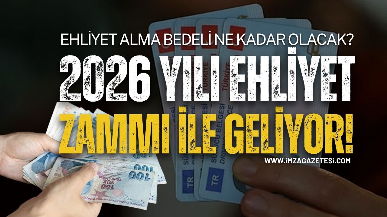 2026 Yılı Ehliyet Zammı İle Geliyor...