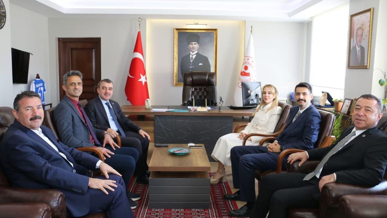 Başkan Ulupınar’dan Kaymakam Şıktaş’a Ziyaret...