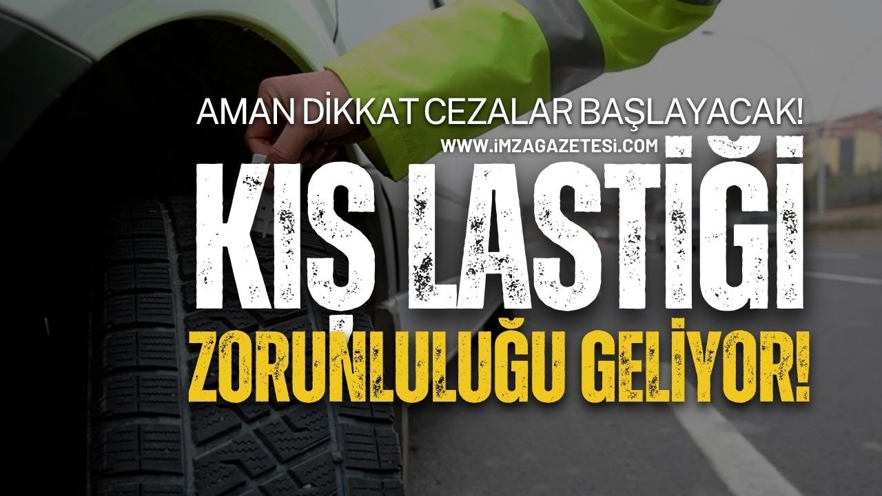 Kış Lastiği Zorunluluğu Geliyor!