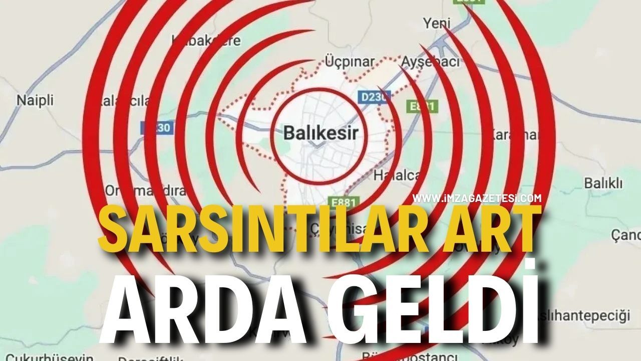 Sarsıntılar Art Arda Geldi!