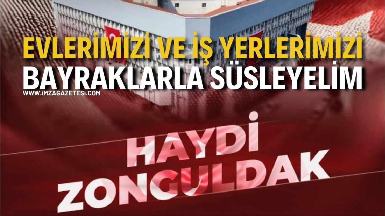 Evlerimizi ve İş Yerlerimizi Bayraklarla Süsleyelim