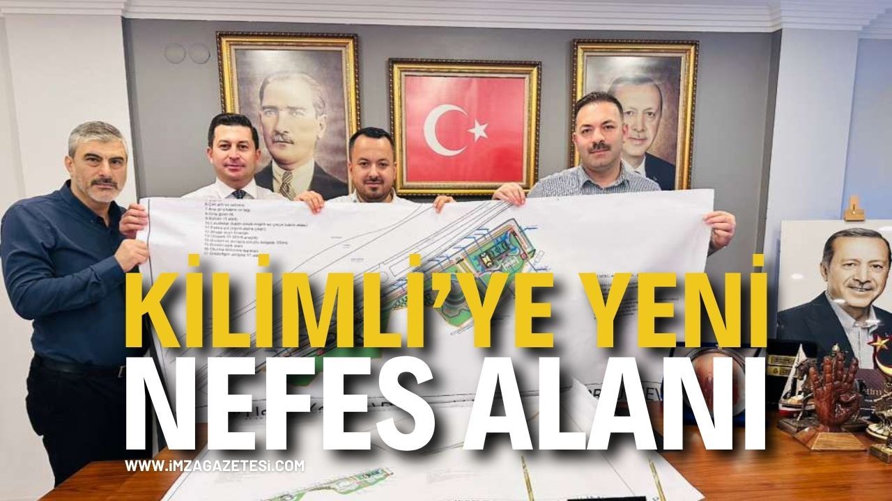 Kilimli’ye Yeni Nefes Alanı: Hisararkası Millet Bahçesi Geliyor!