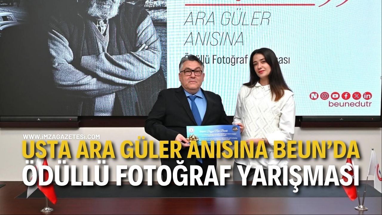 Usta Ara Güler Anısına BEUN'da Ödüllü Fotoğraf Yarışması