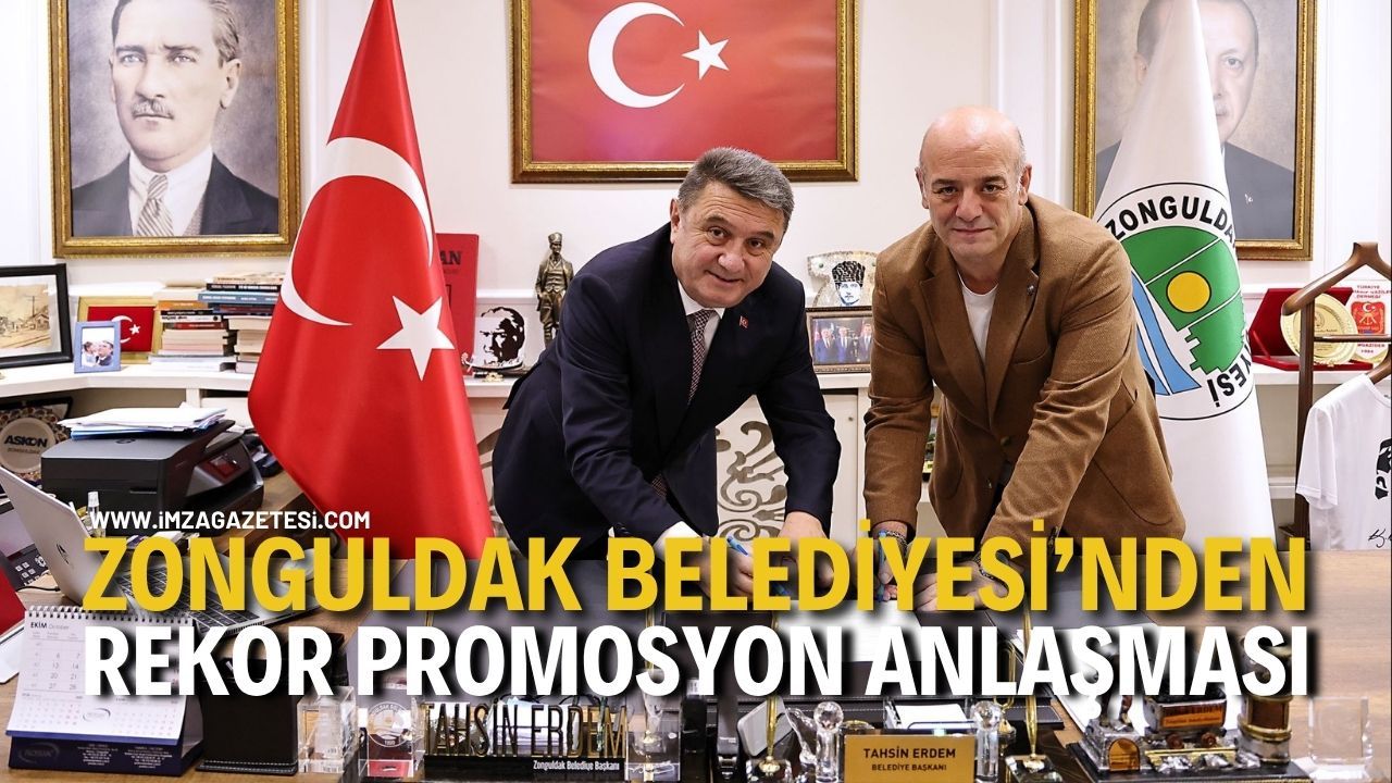 Zonguldak Belediyesi’nden Rekor Promosyon Anlaşması