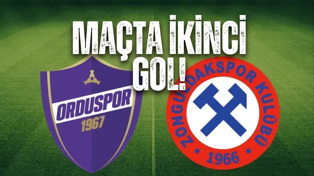Orduspor 1967 - Zonguldakspor maçında 2. gol sesi... Müthiş ataklar! Tıkla, İzle...