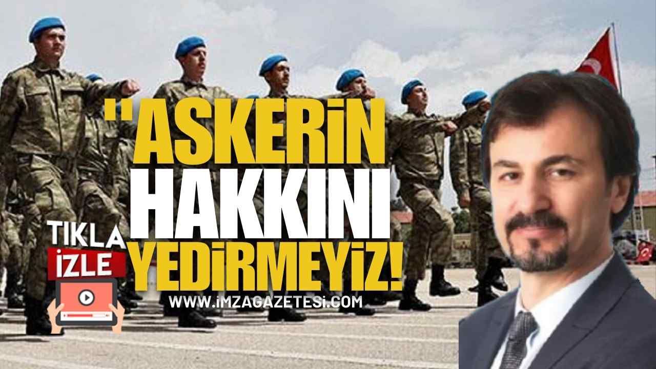 CHP Zonguldak Milletvekili Eylem Ertuğrul'dan Mecliste Sert Tepki: "Askerin Hakkını Yedirmeyiz!"