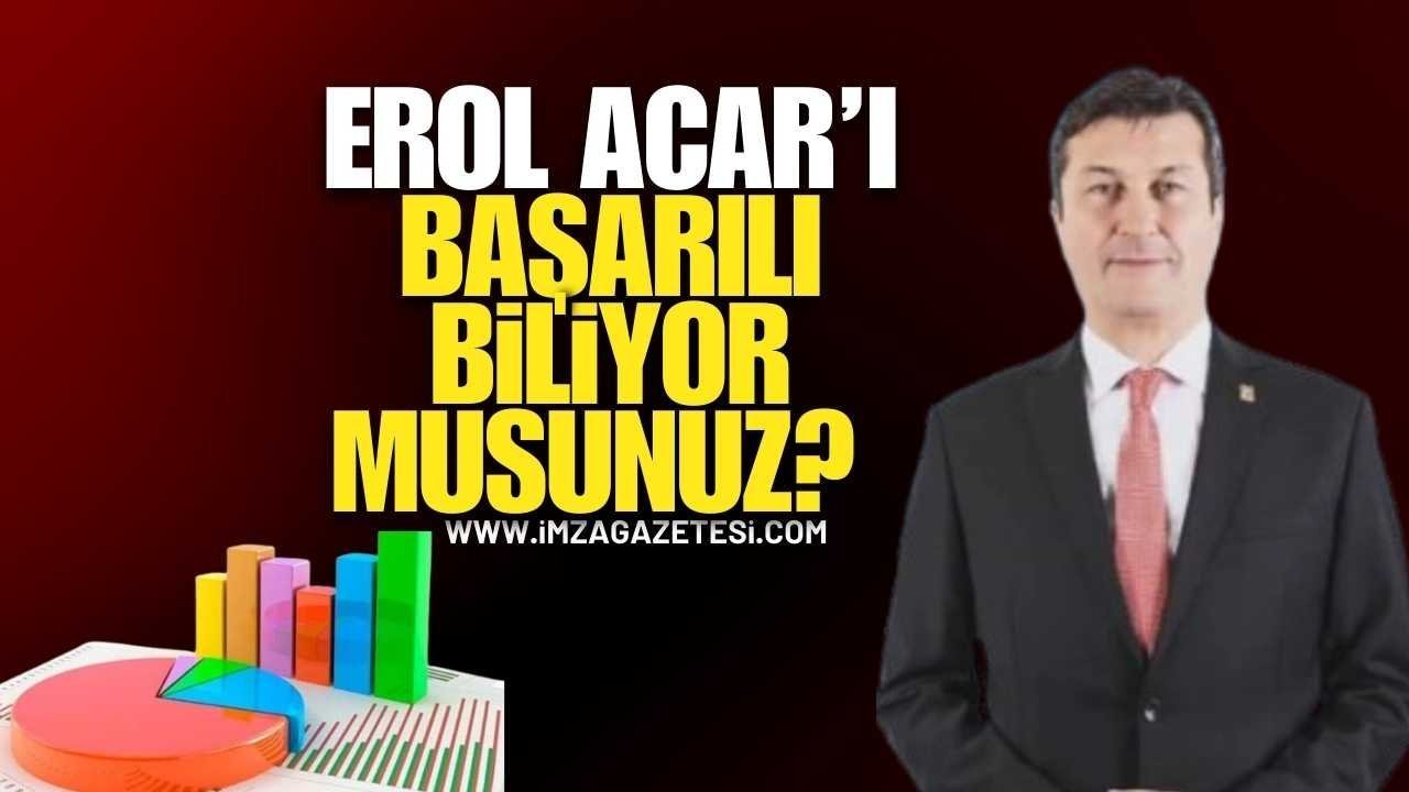 Filyos Belediye Başkanı Erol Acar'ı Başarılı Buluyor Musunuz?