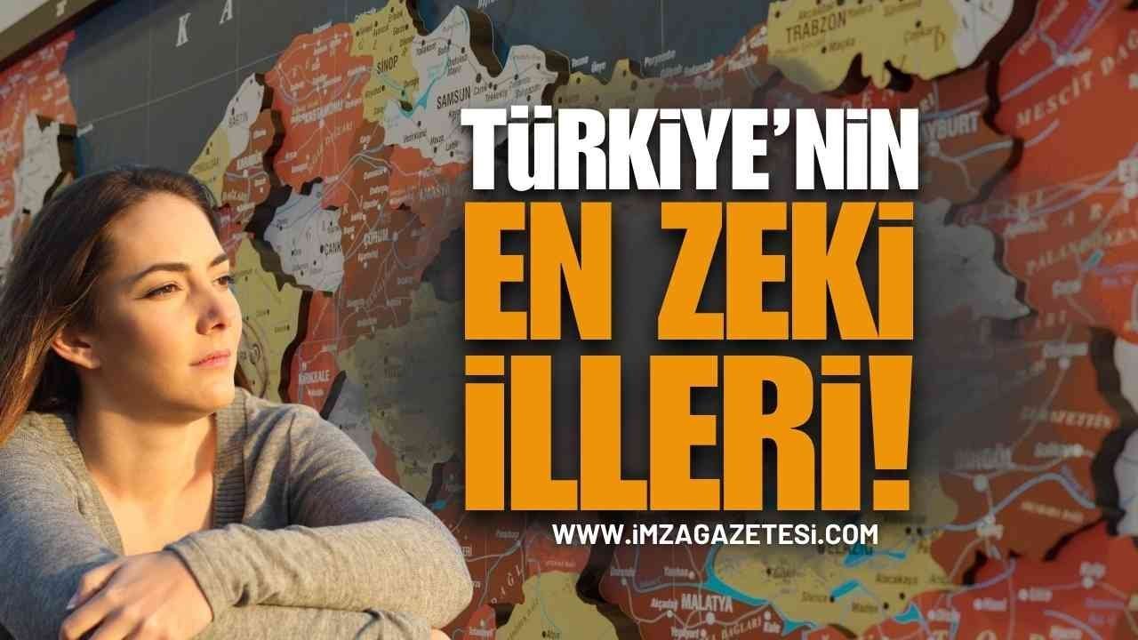 Türkiye'nin En Zeki İlleri: Liste Sizi Şaşırtacak!
