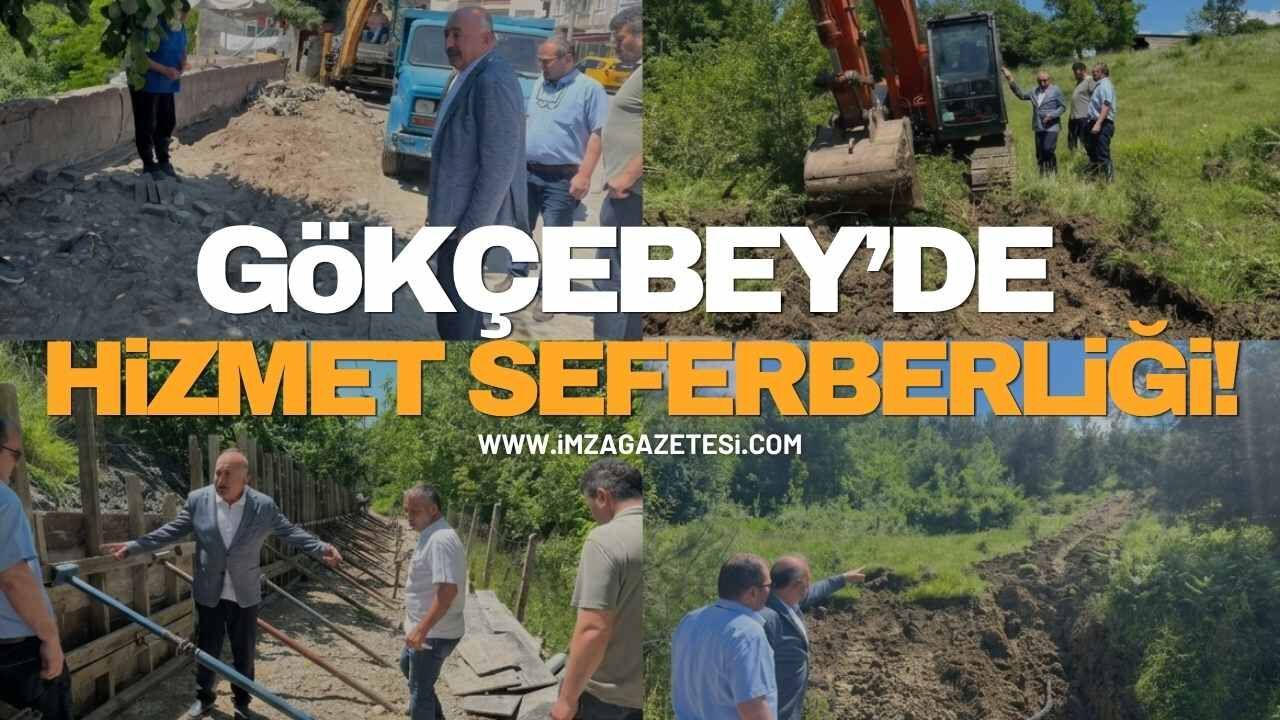 Gökçebey’de Hizmet Seferberliği!
