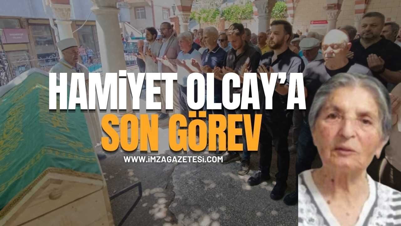 Hamiyet Olcay Son Yolculuğuna Uğurlandı