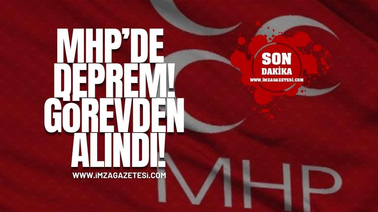 MHP Zonguldak İl Başkanı Çağatay İpekçi görevden alındı