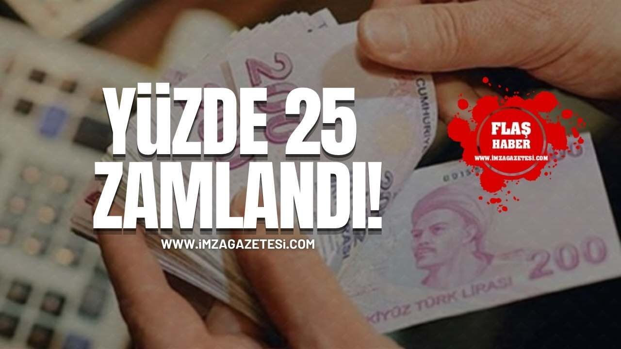 Zonguldak'ta Yüzde 25 Zam!