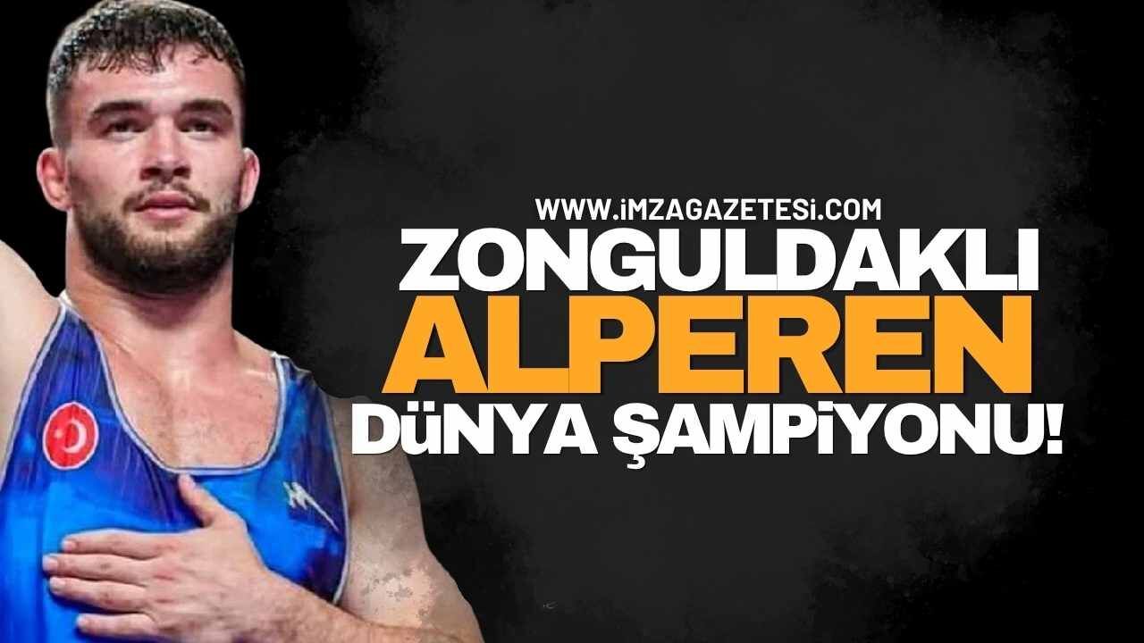 Zonguldaklı Alperen Atar Dünya Şampiyonu Oldu!