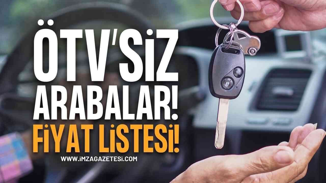 ÖTV’siz Araç Alacaklara Temmuz 2026 Müjdesi: Üst Limit Değişti, İşte Yeni Fiyat Listesi!