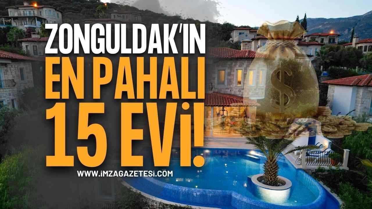 Zonguldak'ın En Pahalı 15 Evi Listelendi