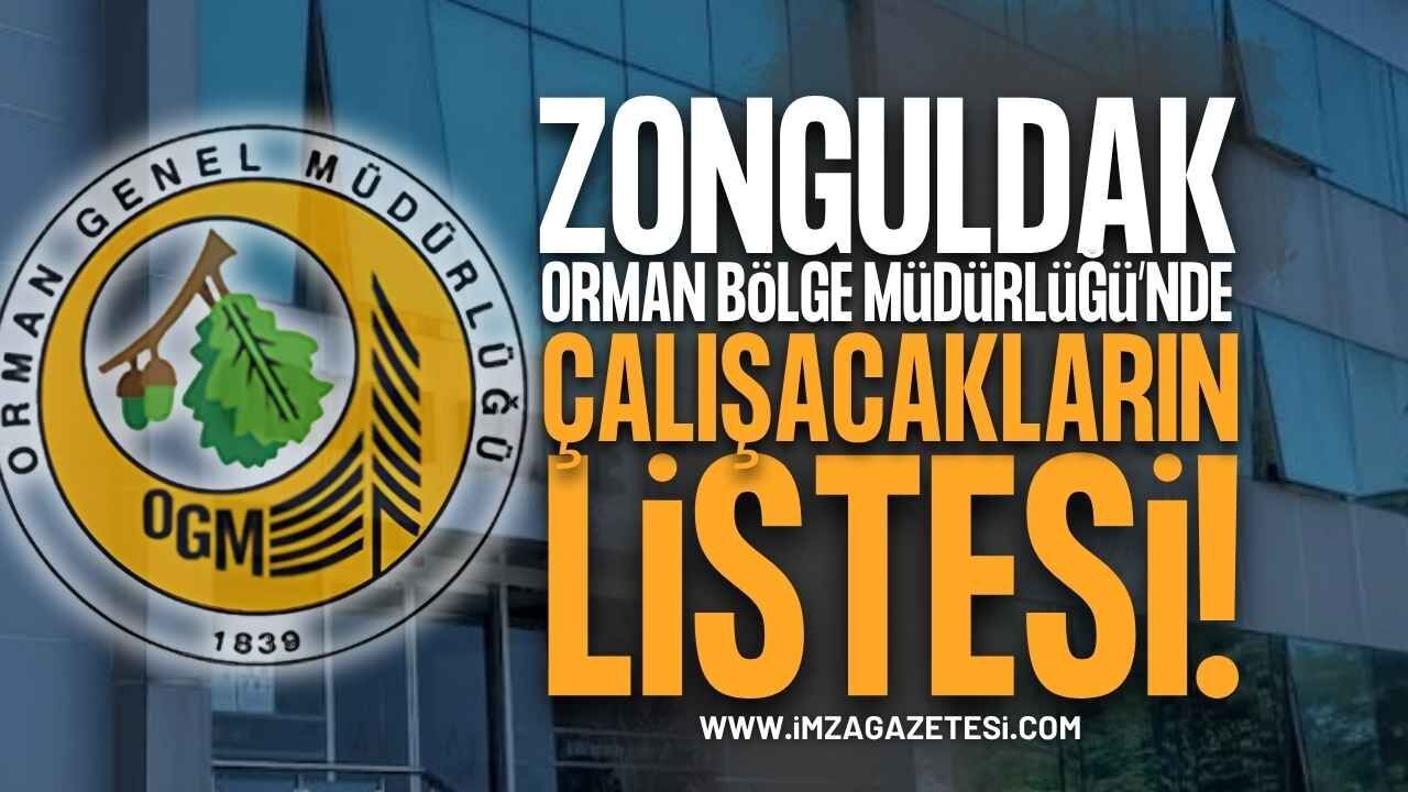 Zonguldak Orman Bölge Müdürlüğü İUP Kura Sonuçları Açıklandı! İşte Kazanan İsim Listesi
