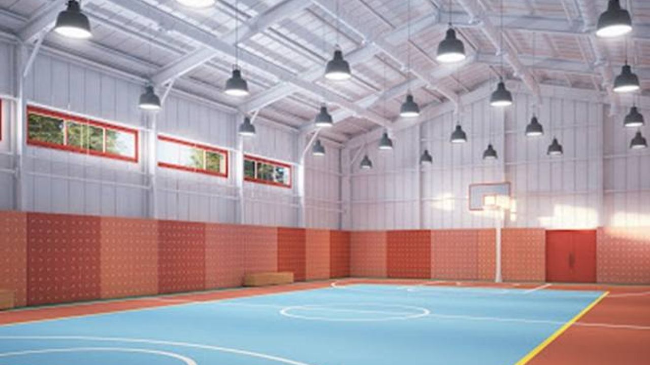 Spor salonu inşa edilecek...