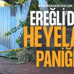 Ereğli'de Heyelan Paniği!