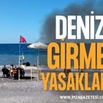 Kızlar Plajı'nda Denize Girme Yasakalandı!