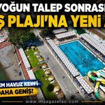 Yoğun Talep Sonrası Barış Plajı'na Yeni Alan!