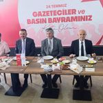 Vali Hacıbektaşoğlu, 24 Temmuz Basın Bayramı'nda Gazetecilerle Buluştu