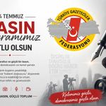 TGF; "Hakikatin Peşinden Koşan Tüm Meslektaşlarımızın Mücadele Günü Kutlu Olsun