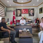 Milli Kaleciden Belediye Başkanına Ziyaret!