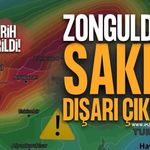 Zonguldak Bu Tarihte Sakın Dışarı Çıkma!