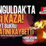 Zonguldak Devrek’te Alev Alan Arabada Sıkışan Cüneyt Bükrü Hayatını Kaybetti
