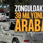 Zonguldak'ta 30 Milyon Liralık Araba Dikkat Çekti