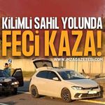 Zonguldak'ta Kilimli Sahil Yolunda Kavşakta Feci Kaza!